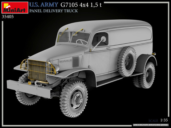 MiniArt 1/35 U.S. Army G7105 4x4 1,5 t Panel Van