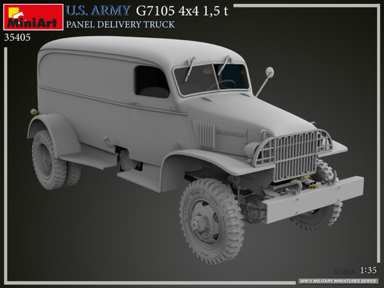 MiniArt 1/35 U.S. Army G7105 4x4 1,5 t Panel Van