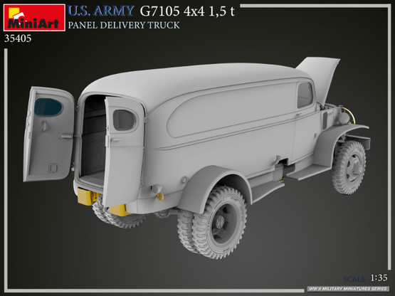 MiniArt 1/35 U.S. Army G7105 4x4 1,5 t Panel Van