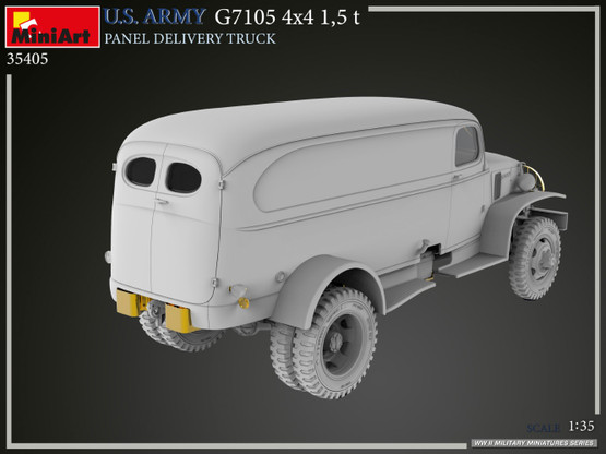 MiniArt 1/35 U.S. Army G7105 4x4 1,5 t Panel Van