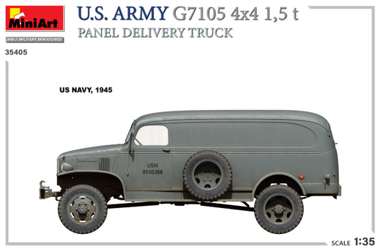 MiniArt 1/35 U.S. Army G7105 4x4 1,5 t Panel Van