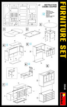 MiniArt 1/35 Furniture Set
