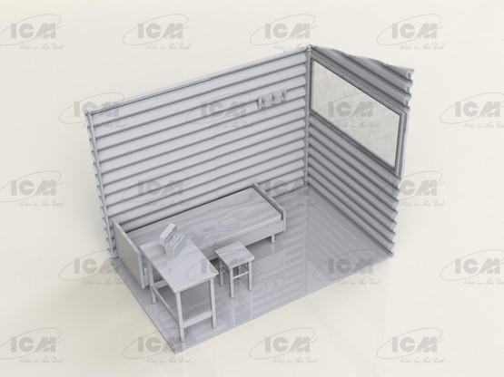 ICM 1/35 Chernobyl #1 Radiation Monitoring Station