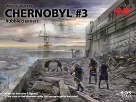 ICM 1/35 Chernobyl #3 Rubble Cleaners