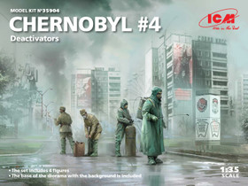 ICM 1/35 Chernobyl #4 Deactivators