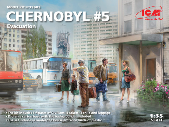 ICM 1/35 Chernobyl #5 Evacuation