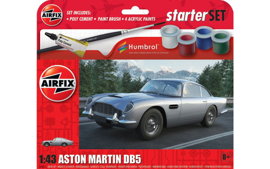 Airfix 1/43 Aston Martin DB5 aloituspakkaus