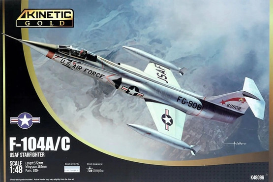 Kinetic 1/48 F-104A/C USAF Starfighter