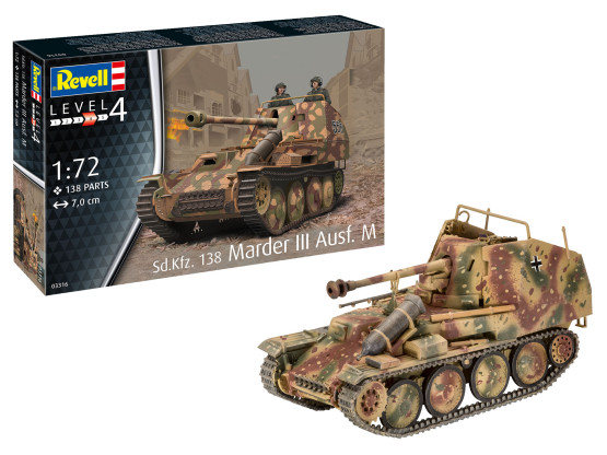 Revell 1/72 Sd.Kfz. 138 Marder III Ausf. M