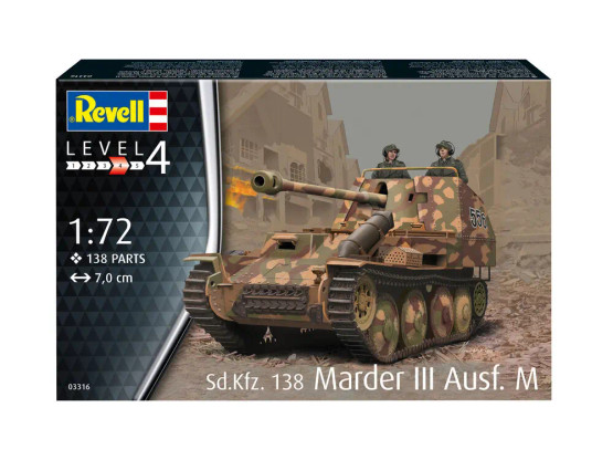 Revell 1/72 Sd.Kfz. 138 Marder III Ausf. M
