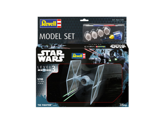 Revell 1/110 Star Wars Tie Fighter aloituspakkaus