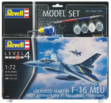 Revell 1/72 Lockheed Martin F-16 MLU 100th Anniversary 1st Squadron, Florennes aloituspakkaus