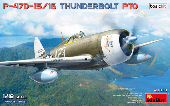 MiniArt 1/48 P-47D-15/16 Thunderbolt PTO (Basic Kit)