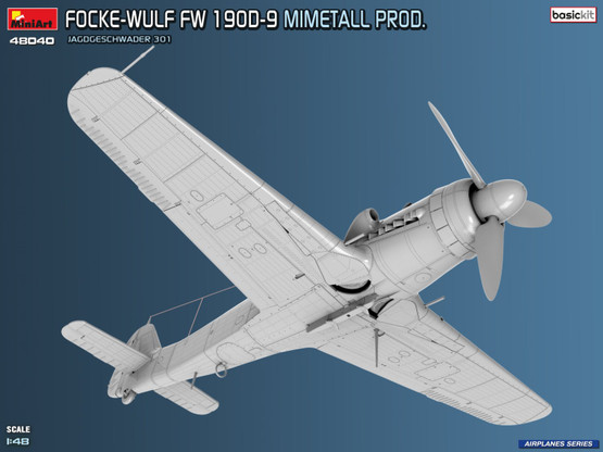 MiniArt 1/48 Focke-Wulf FW 190D-9 Mimetall Prod. Jagdgeschwader 301