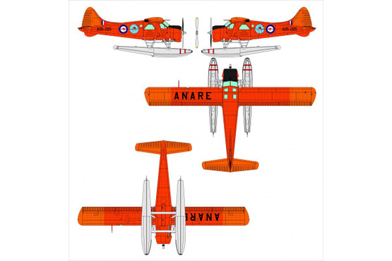 Dora Wings 1/48 DHC-2 Beaver Floatplane