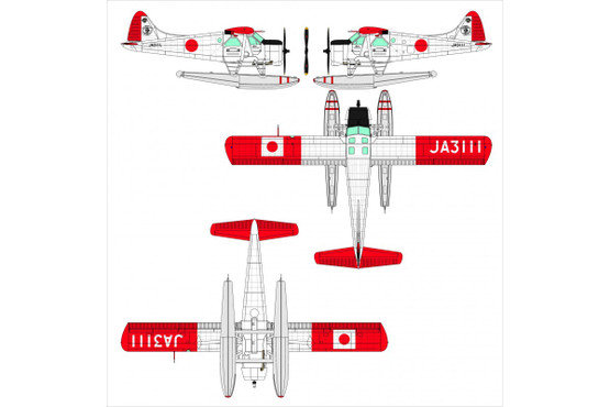 Dora Wings 1/48 DHC-2 Beaver Floatplane