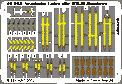Eduard 1/48 Seatbelts Luftwaffe WWII Bombers