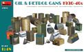 MiniArt 1/48 Oil & Petrol Cans 1930-40s