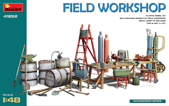 MiniArt 1/48 Field Workshop