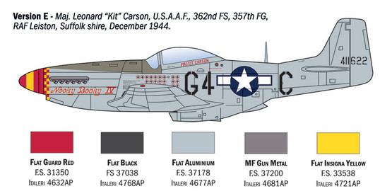 Italeri 1/72 P-51D Mustang