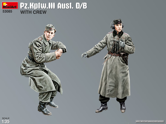 MiniArt 1/35 Pz.Kpfw. III Ausf. D/B with Crew