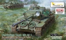 Vespid Models 1/72 Centurion Tank Mk 5/1 Royal Australian Armoured Corps (Vietnam War Version) (Deluxe Edition)