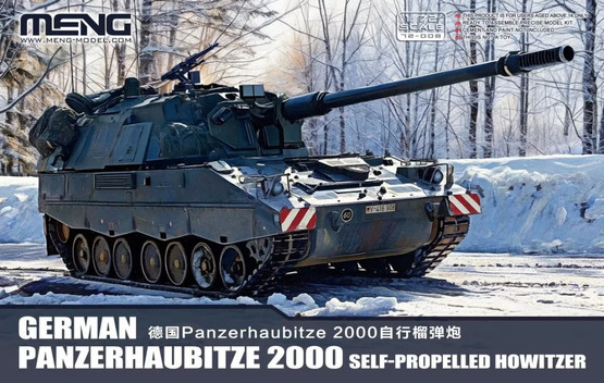 Meng 1/72 German Panzerhaubitze 2000 Self-Propelled Howitzer