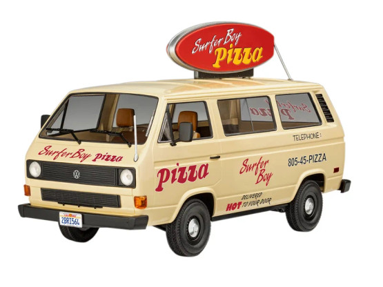 Revell 1/25 Stranger Things Argyle's VW T3 Surfer Boy Pizza Van