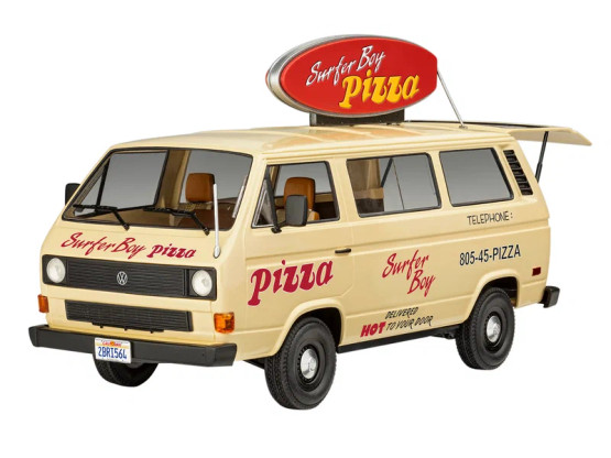 Revell 1/25 Stranger Things Argyle's VW T3 Surfer Boy Pizza Van