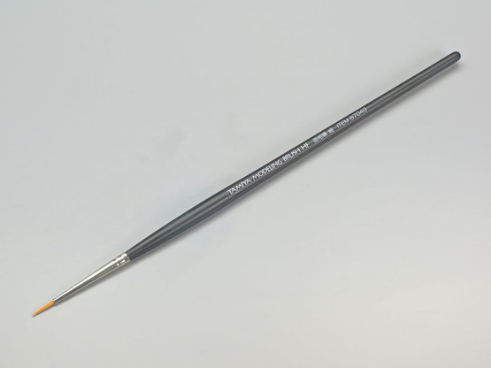 Tamiya High Finish Pointed Brush - Fine sivellin