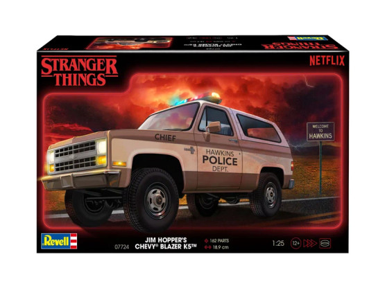 Revell 1/25 Stranger Things Jim Hopper's Chevy Blazer K5