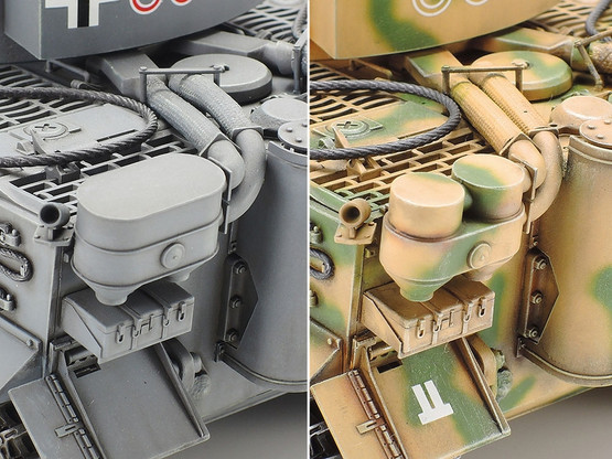 Tamiya 1/35 Tiger I Panzerkampfwagen VI Tiger I Ausführung E (Sd.Kfz.181) Frühe Produktion