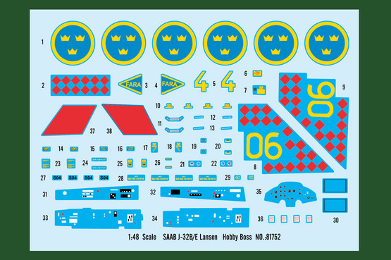Hobby Boss 1/48 Saab J-32B/E Lansen