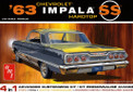 AMT 1/25 '63 Chevrolet Impala SS Hardtop