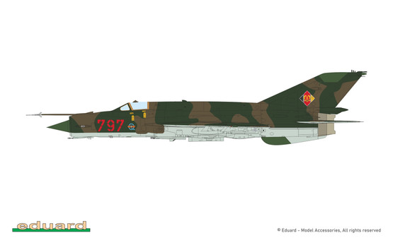 Eduard 1/72 MiG-21bis (Limited Edition DUAL COMBO)