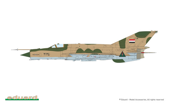 Eduard 1/72 MiG-21bis (Limited Edition DUAL COMBO)