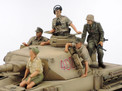 Tamiya 1/35 Panzerkampfwagen IV Ausf F. & Motorcycle North Africa