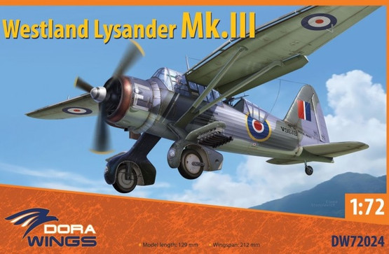 Dora Wings 1/72 Westland Lysander Mk.III