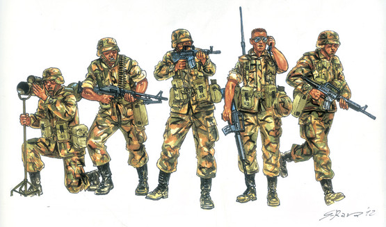 Italeri 1/72 U.S. Infantry 1980s