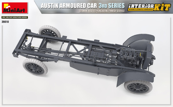 MiniArt 1/35 Austin Armoured Car 3rd Series German, Austro-Hungarian, Finnish Service