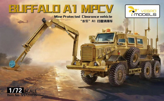 Vespid Models 1/72 Buffalo A1 MPCV Mine Protected Clearance Vehicle