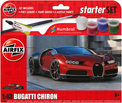 Airfix 1/43 Bugatti Chiron aloituspakkaus