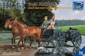 Riich.Models 1/35 Große Feldküche Hf.11 German Horse Drawn Large Field Kitchen (w/Figure)