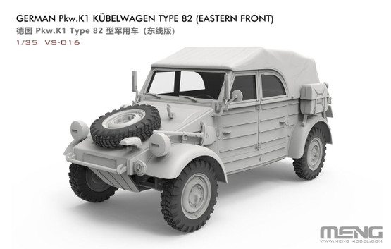Meng 1/35 German Pkw.K1 Kübelwagen Type 82 (Eastern Front)