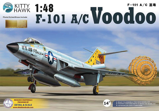 KittyHawk 1/48 F-101 A/C 