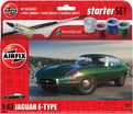 Airfix 1/43 Jaguar E-Type aloituspakkaus