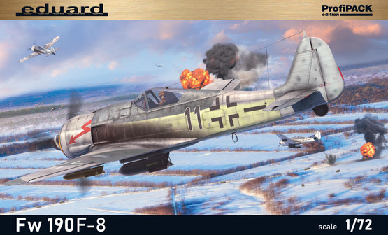 Eduard 1/72 Fw 190F-8 (Profipack)