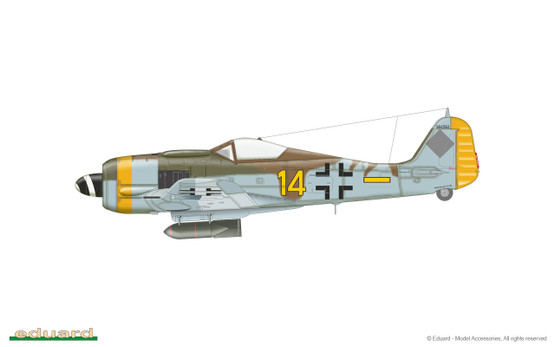 Eduard 1/72 Fw 190F-8 (Profipack)