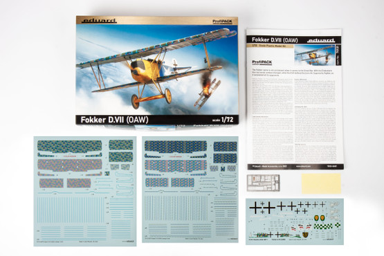 Eduard 1/72 Fokker D.VII (OAW) (Profipack)