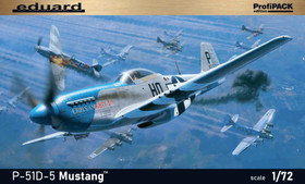 Eduard 1/72 P-51D-5 Mustang (Profipack)